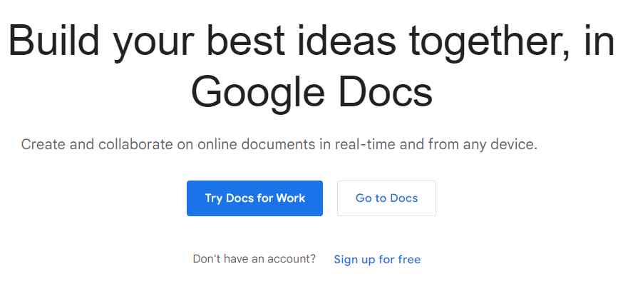 Get Microsoft Word For Free