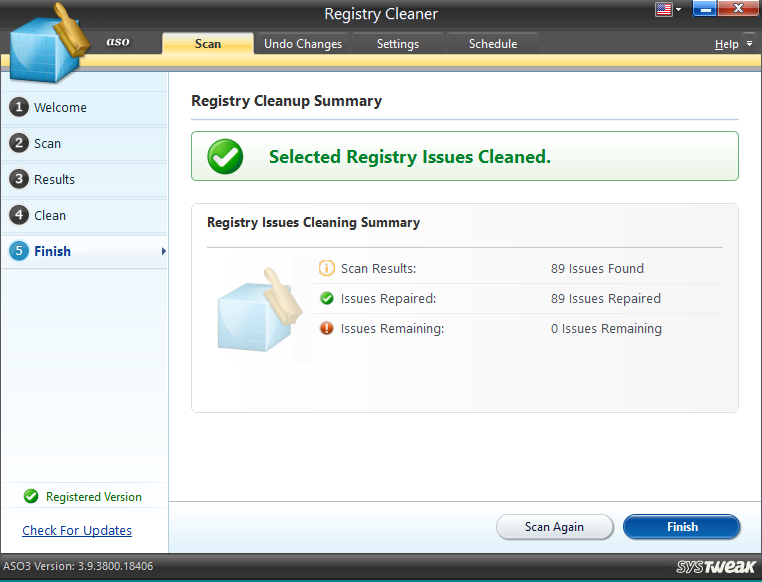 Registry Cleaner Module