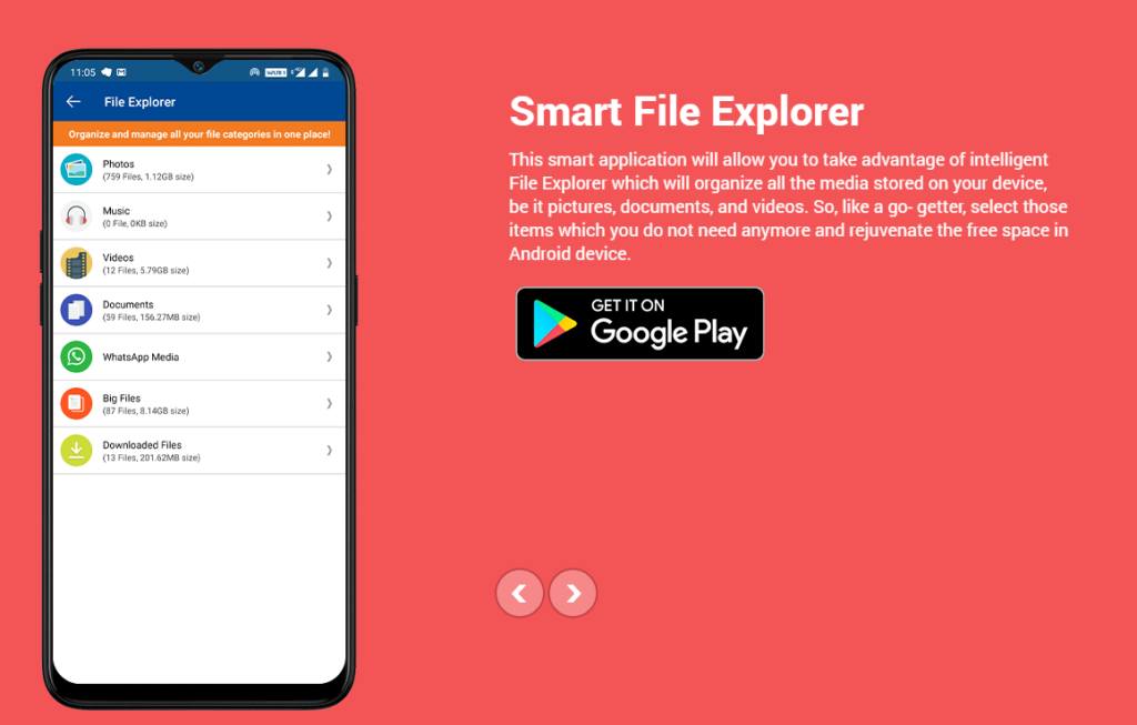 file explorer for android