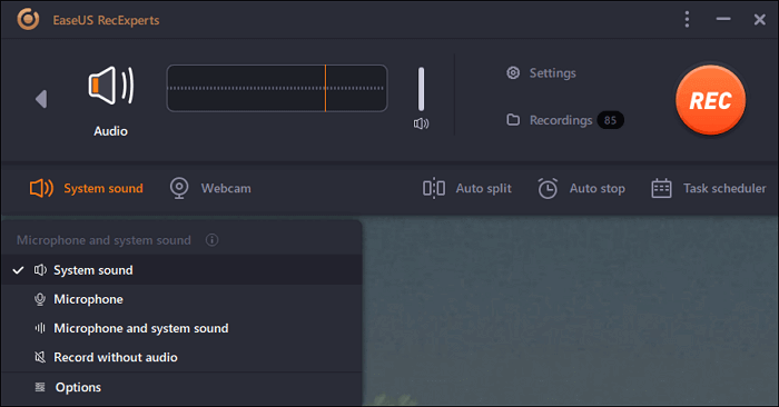 record wav file