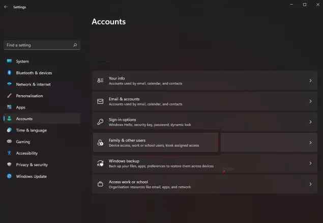 accounts