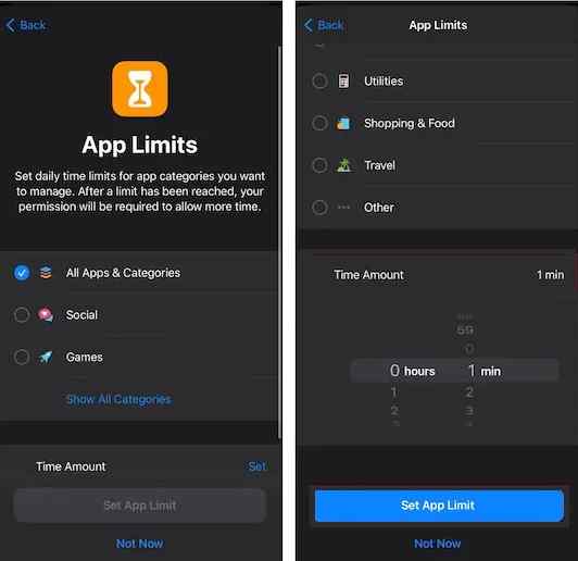 app-limits