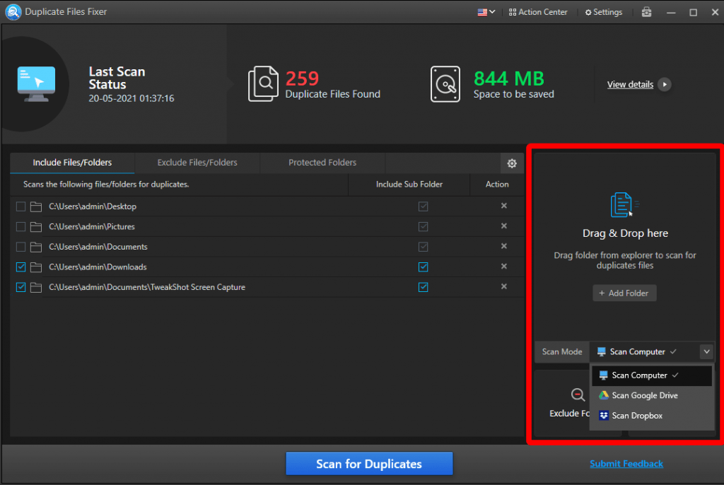 cloud storage space