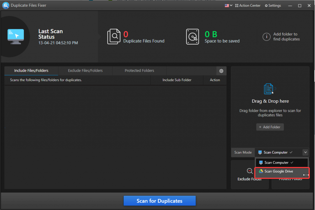 device option