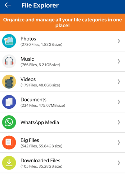 best file explorer for android