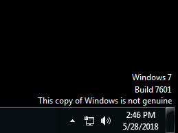 windows 7 build 7600 this copy of windows is not genuine