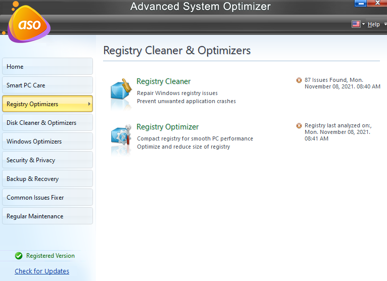 clean registry windows 10 program