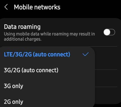 how to fix mobile data
