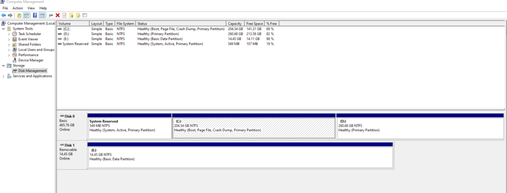 Disk Management