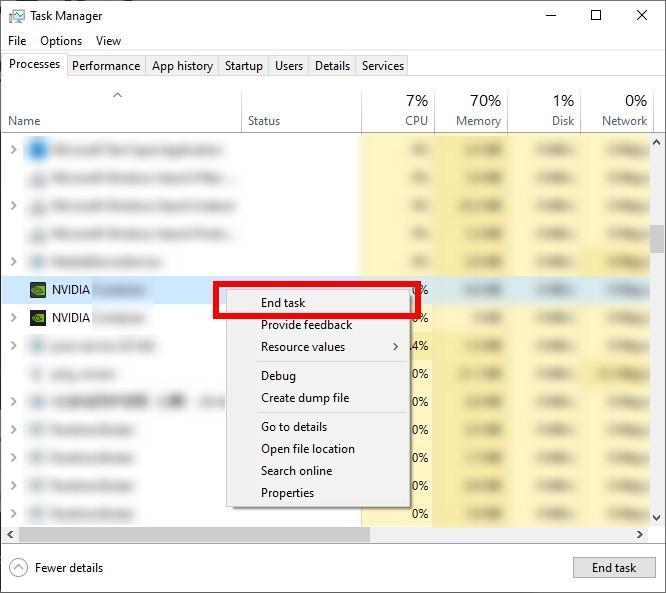 nvidia installer cannot continue error