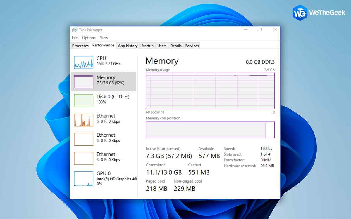 How to Check Ram Size, Speed, and Type in Windows 11/10