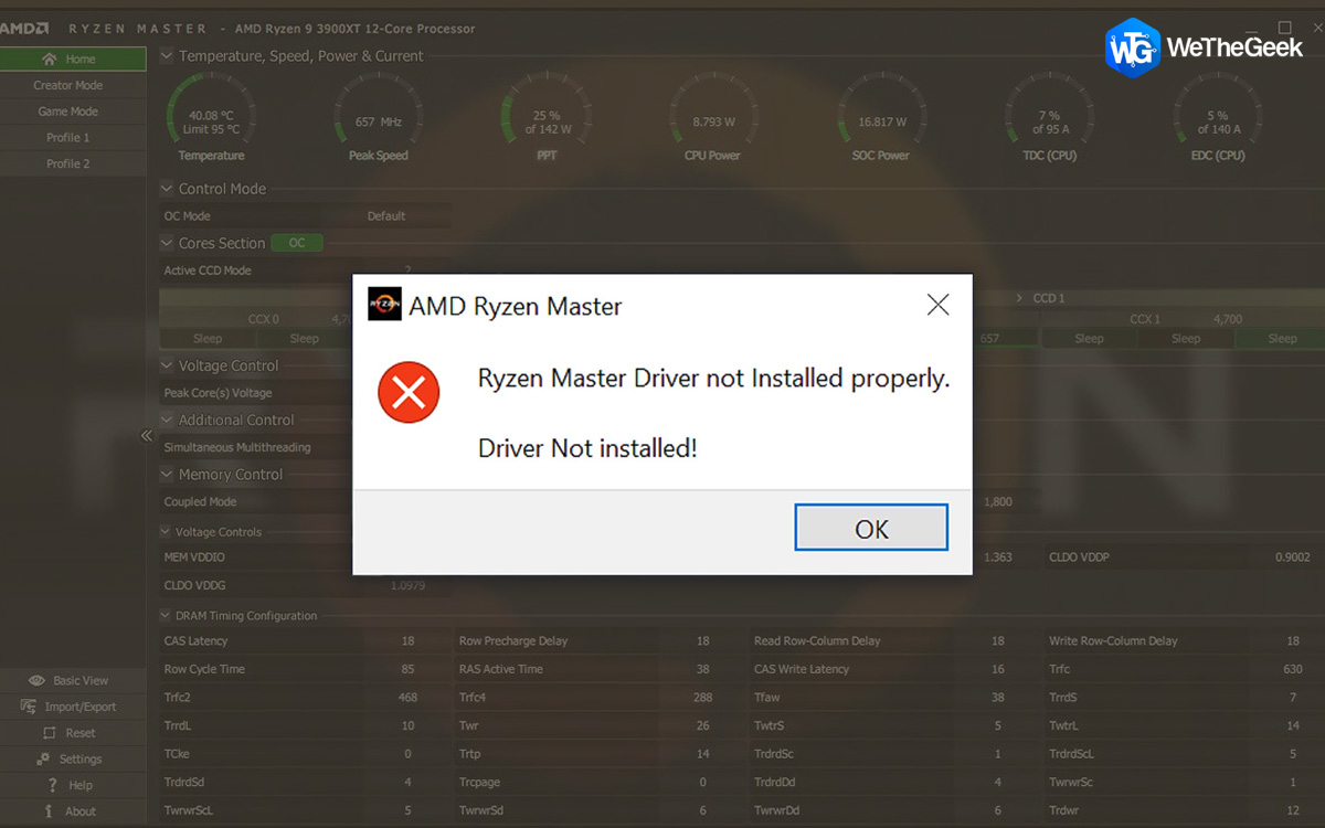 How to Fix Ryzen Master Driver Not Installed Properly (2022)