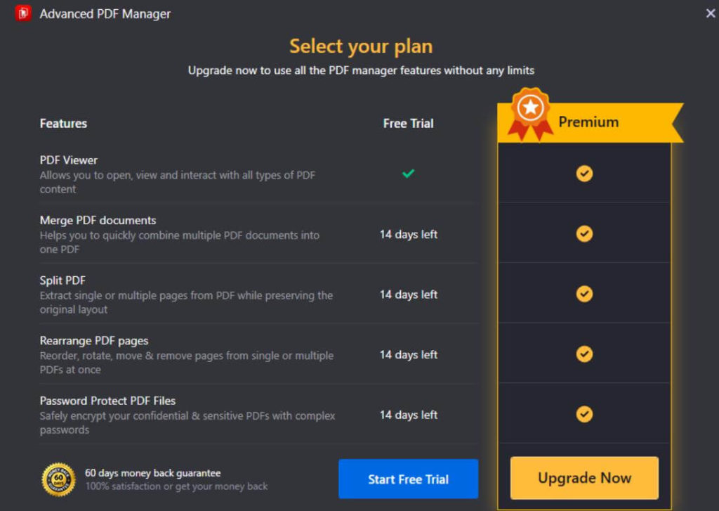 Review Advanced PDF Manager