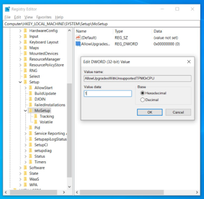 Registry Editor
