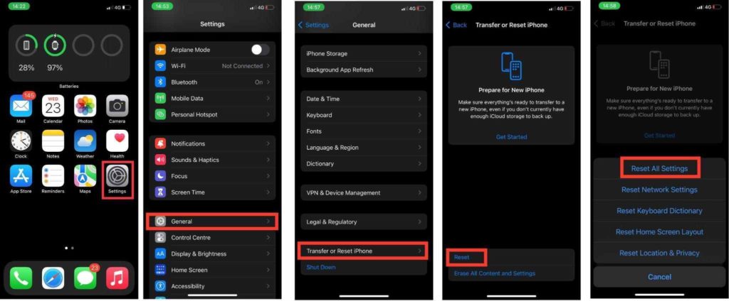 Update Apple ID Settings