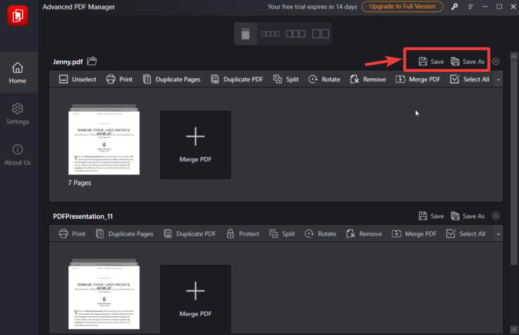 Review Advanced PDF Manager