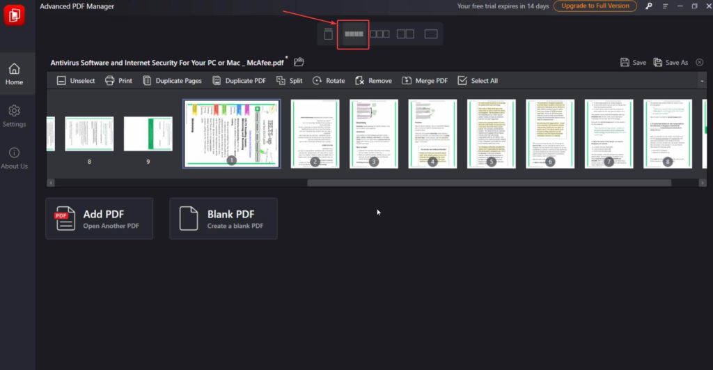 Review Advanced PDF Manager