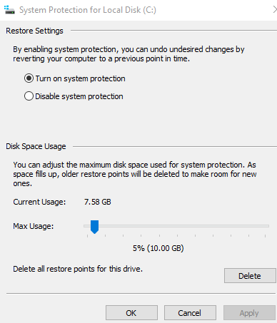 System Restore