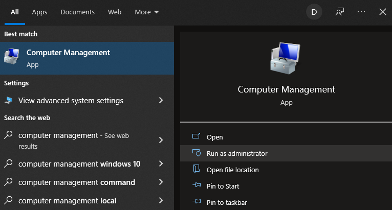Windows Search box