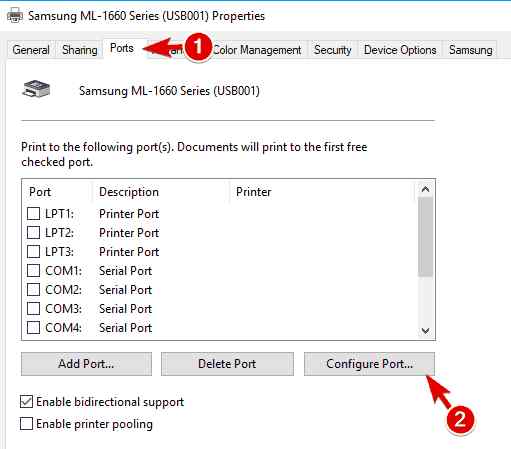 configure