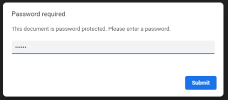 password