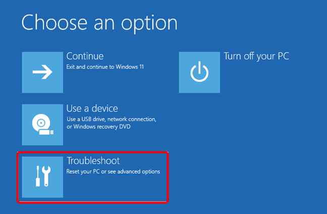 troubleshoot