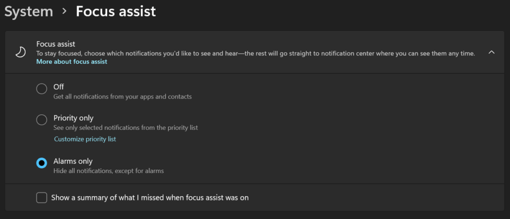 Disable Computer Notifications On Windows 11
