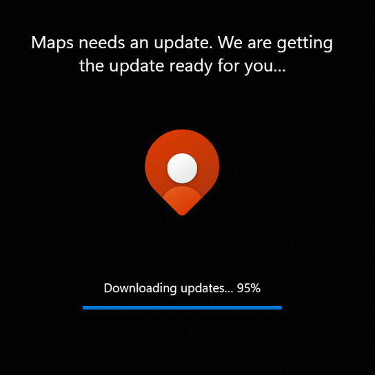 Maps app