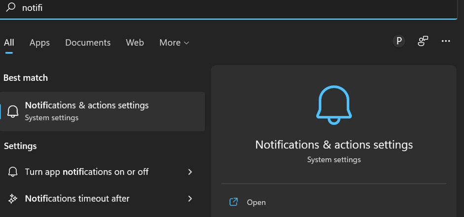 Disable Computer Notifications On Windows 11