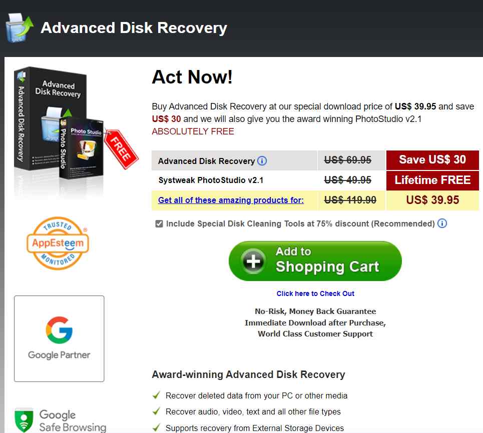 Pricing Page