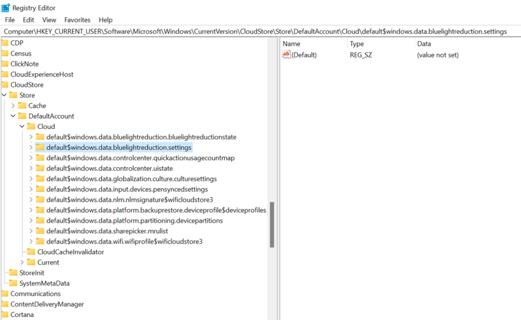 Registry Editor