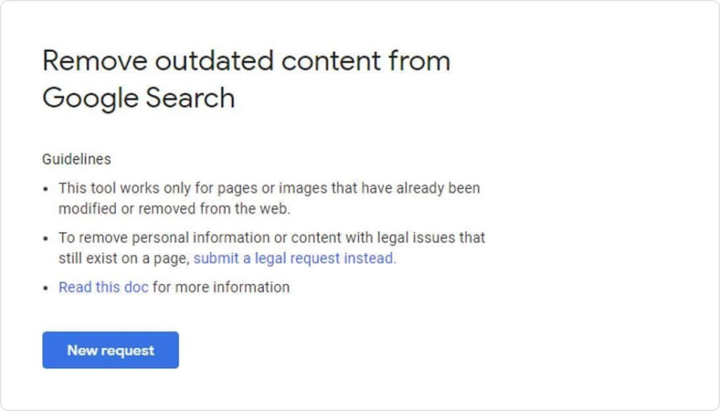 how to remove personal information from internet