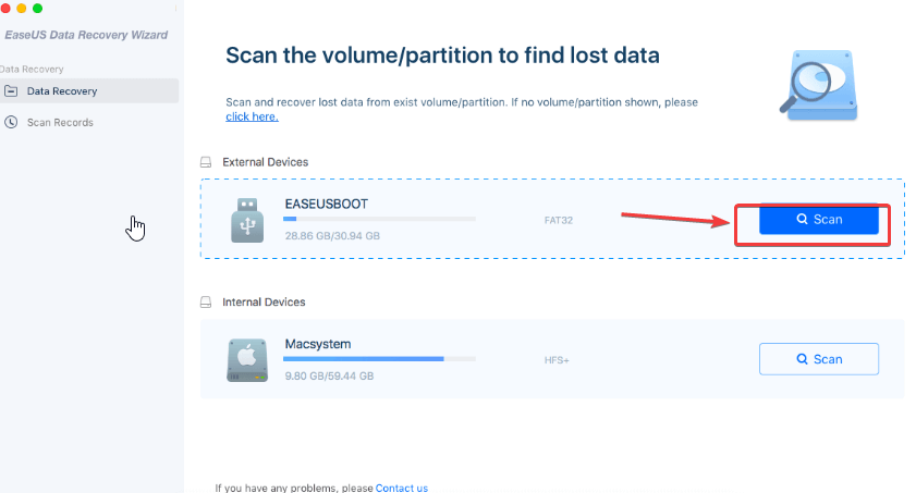the disk you attached was not readable by this computer