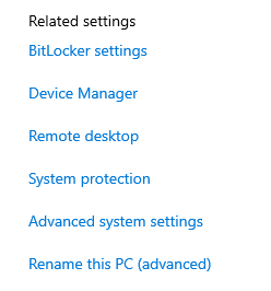 System Protection