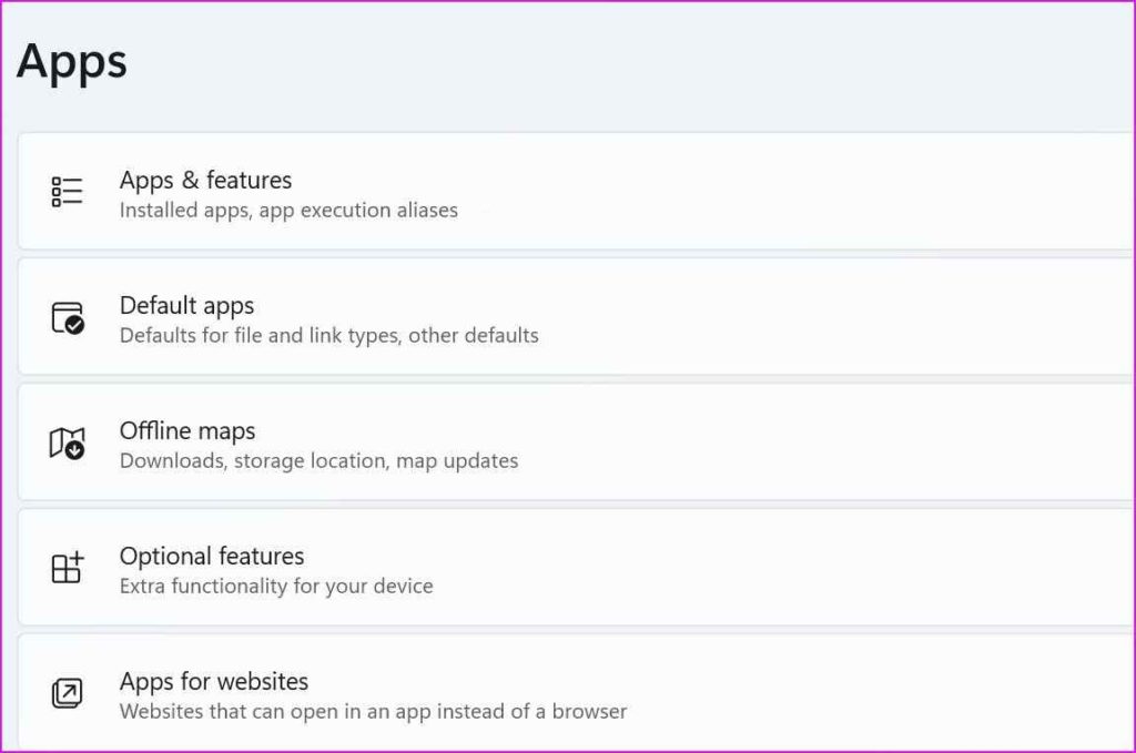 apps