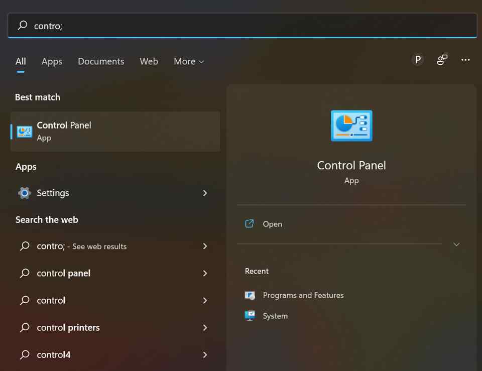 control-panel