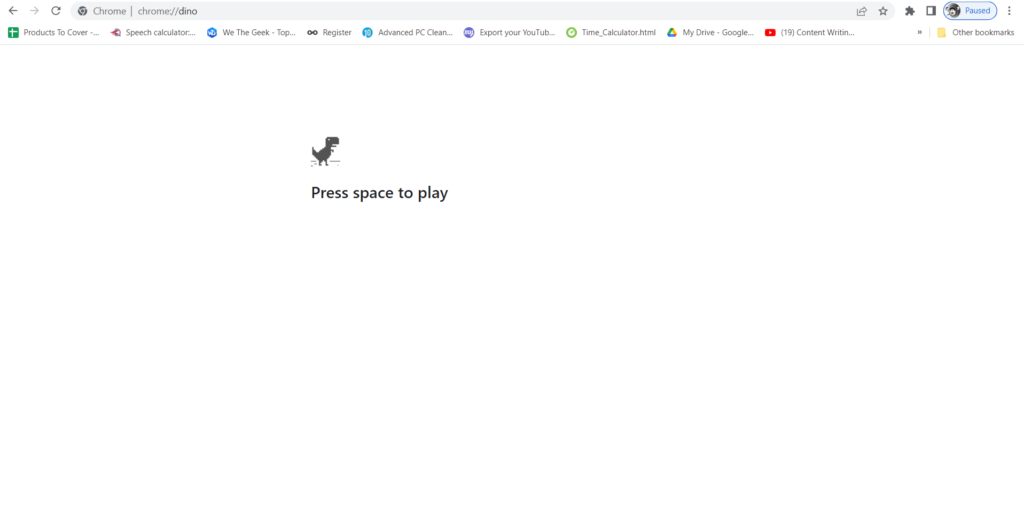 about blank