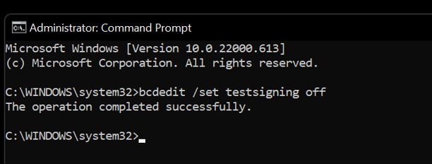 installing the driver