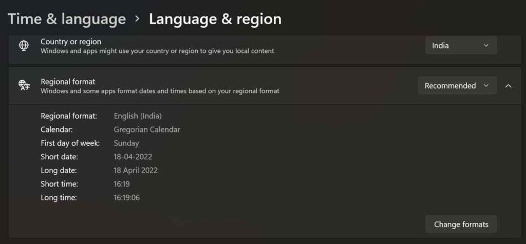 language