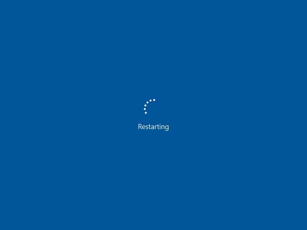 restarting