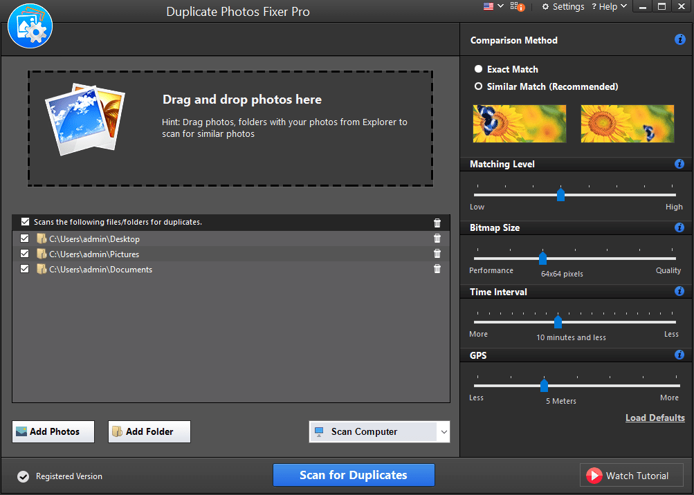 scan for duplicates scan for duplicates