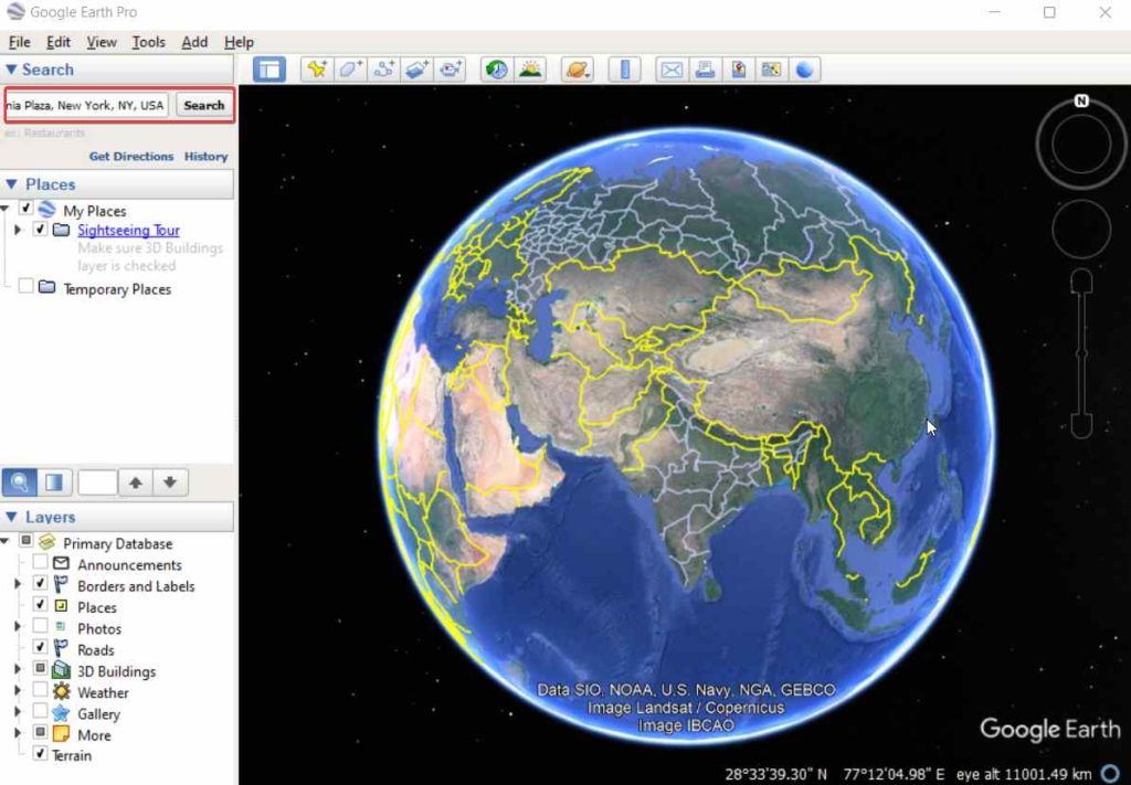 google earth record video