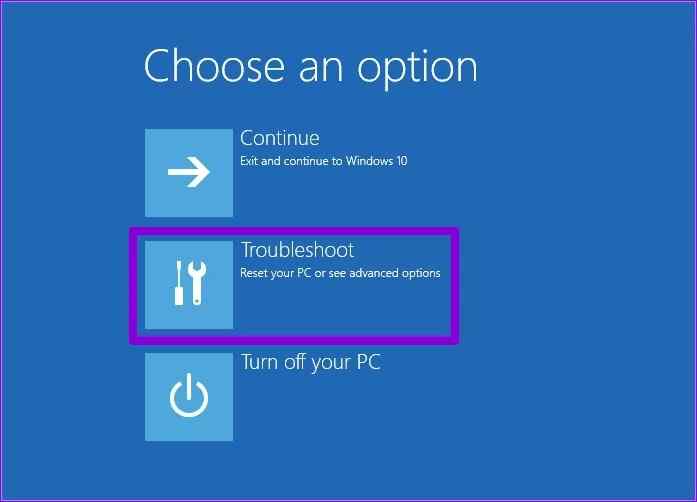 troubleshoot
