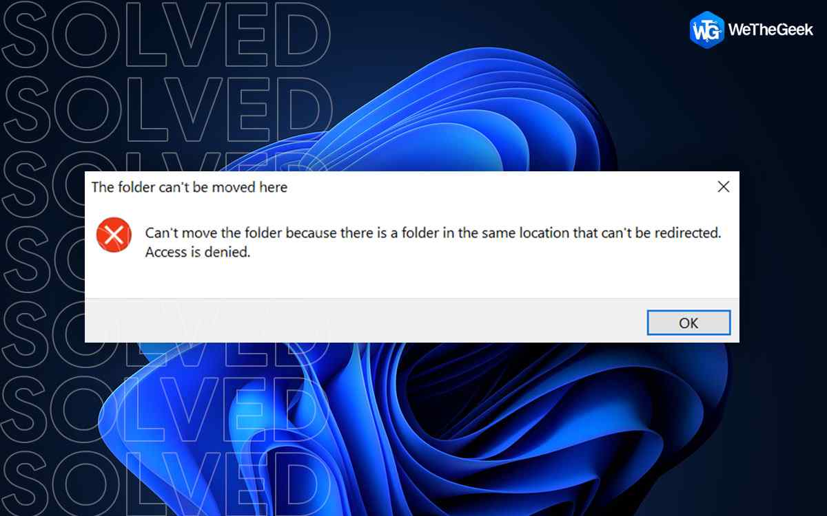 How To Fix “Can’t Move The Folder Because There Is A Folder In The Same Location” Error (2023)
