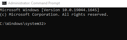 Command Prompt