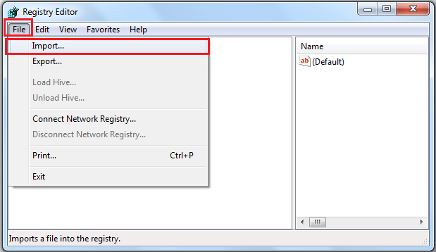 windows registry