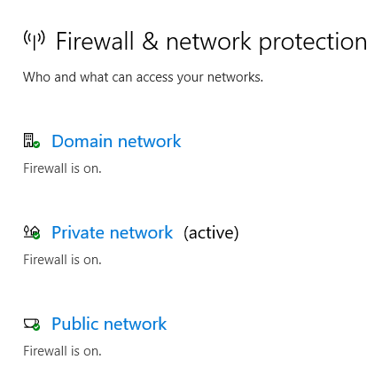 Microsoft Defender Firewall