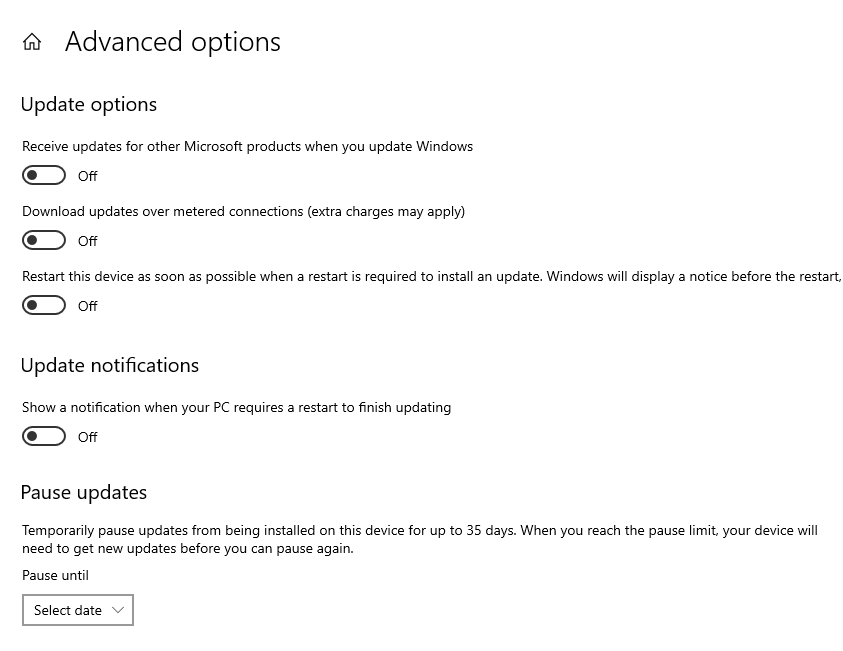 Windows Automatic Updates
