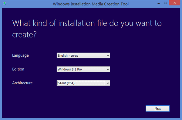 media creation tool not working