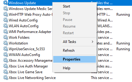 Windows Update Service
